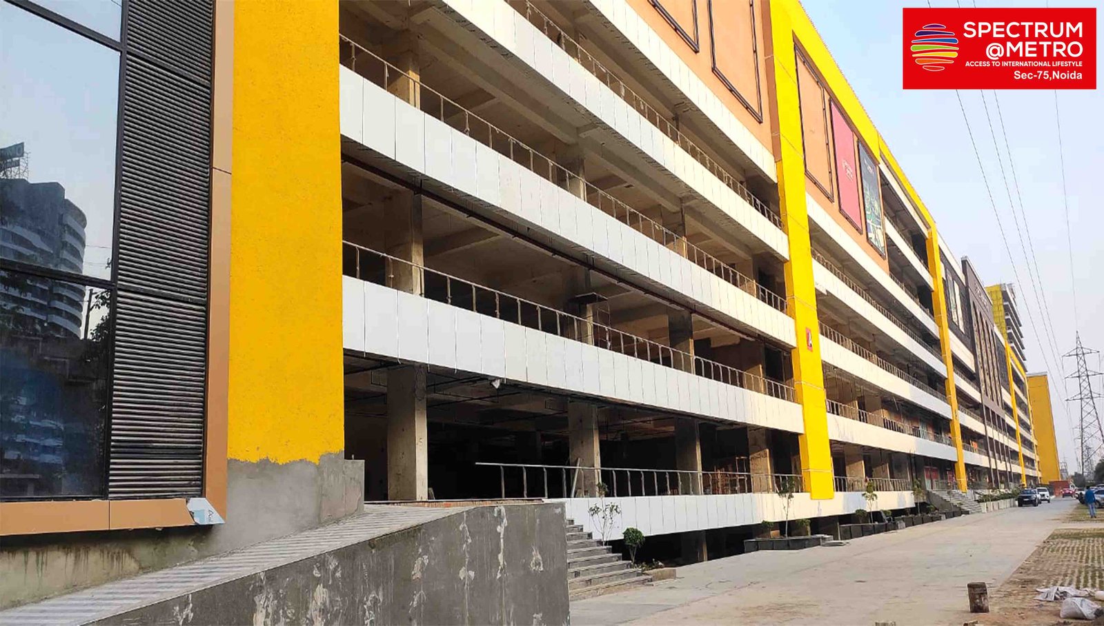 Block E — facade and frontage