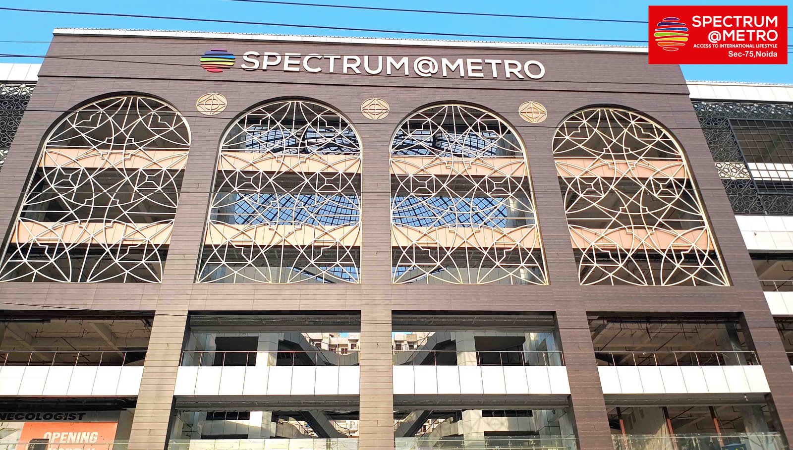 Block B — retail levels fitting out